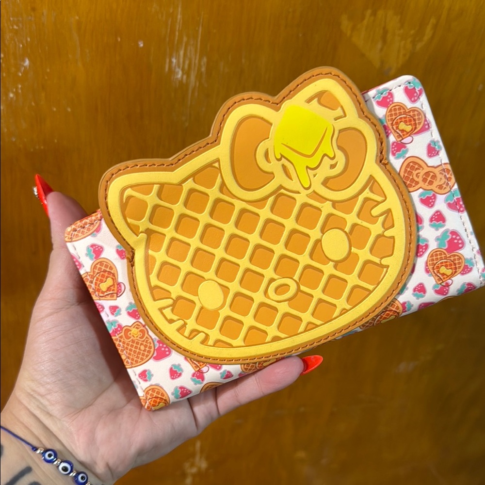 Hello Kitty waffle loungefly